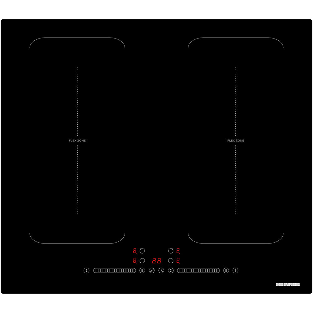 Heinner HBHI-M4ZB2FXTC Inductiekookplaat – 4 Zones – Touchslider