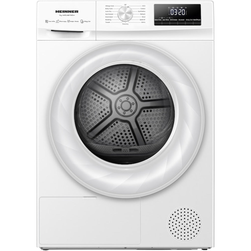 Heinner HHPD-HMY70FD++ Warmtepompdroger – 7 kg – Digitaal