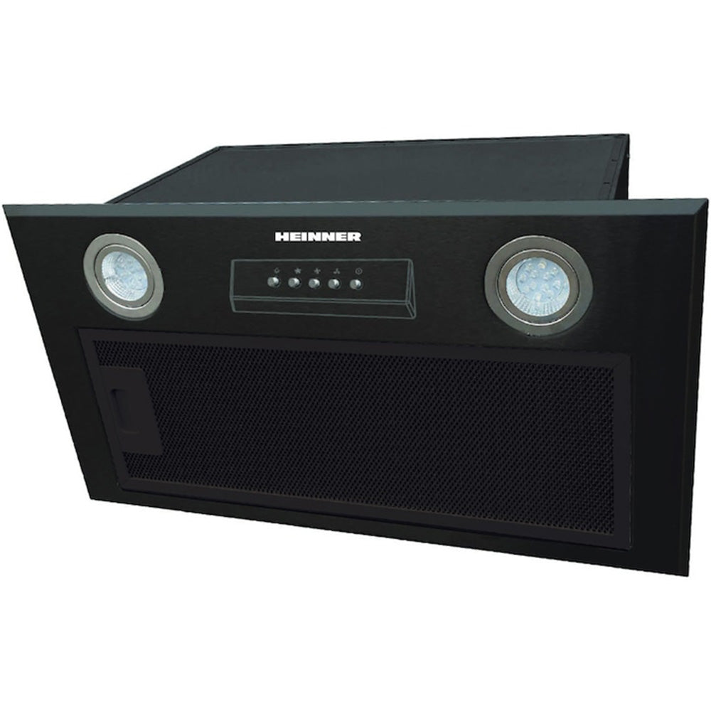 Heinner HBIH-MD600BK Inbouw Afzuigkap 52 cm – 3 Snelheden