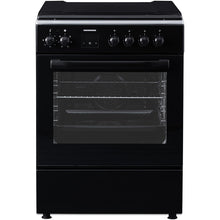 Cuisinière à gaz Heinner HFSC-S66FDCC-IBK – 50 cm – 4 zones de cuisson – four avec 6 fonctions et gril – noir