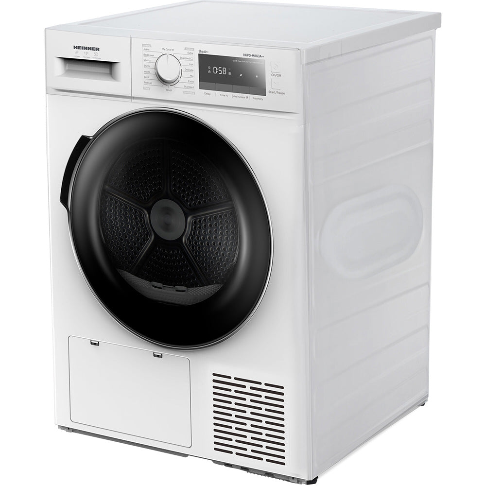 Heinner HHPD-M8G3A++ Warmtepompdroger – 8 kg – Anti-Sifon