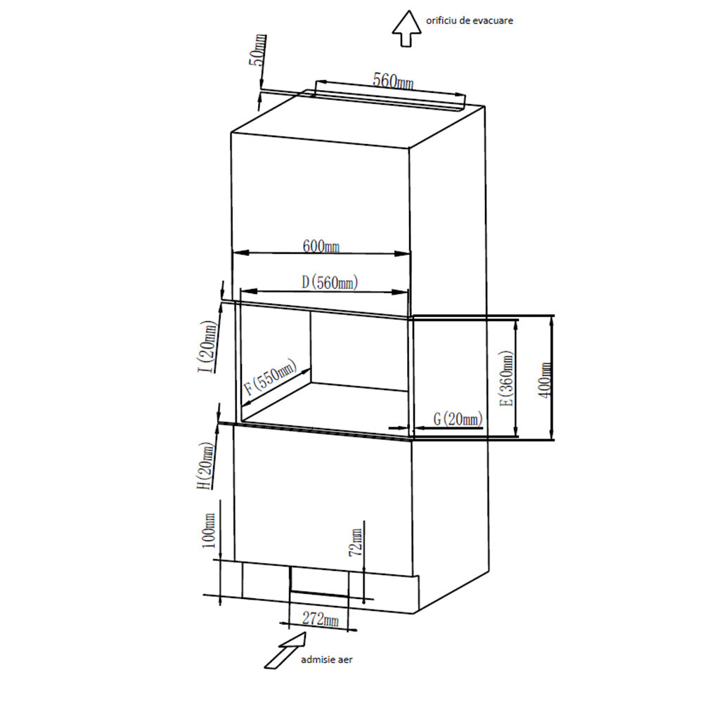 Heinner HMW-BI2360BK Magnetron – 23 L – Grill – LED – Kinderslot