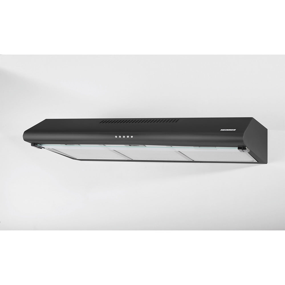 Heinner HCH-490BK Wandschouw Afzuigkap 90 cm – 3 Snelheden
