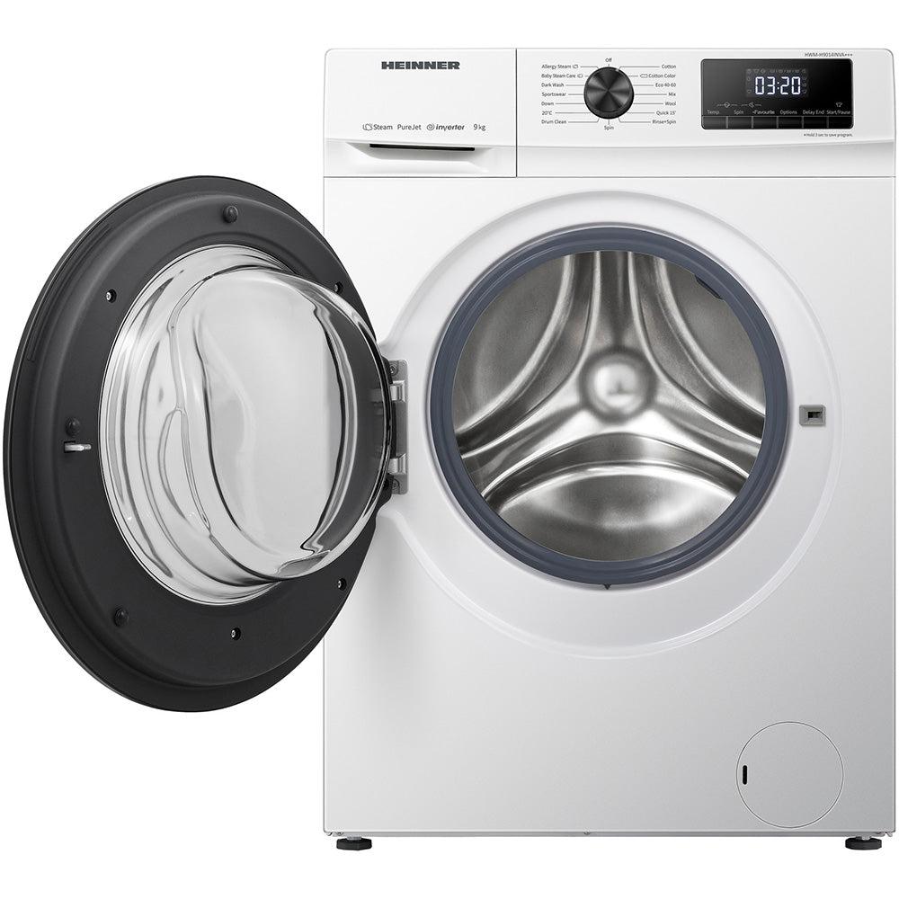 Heinner HWM-H9014INVA+++ Wasmachine 9 kg – 1400 RPM
