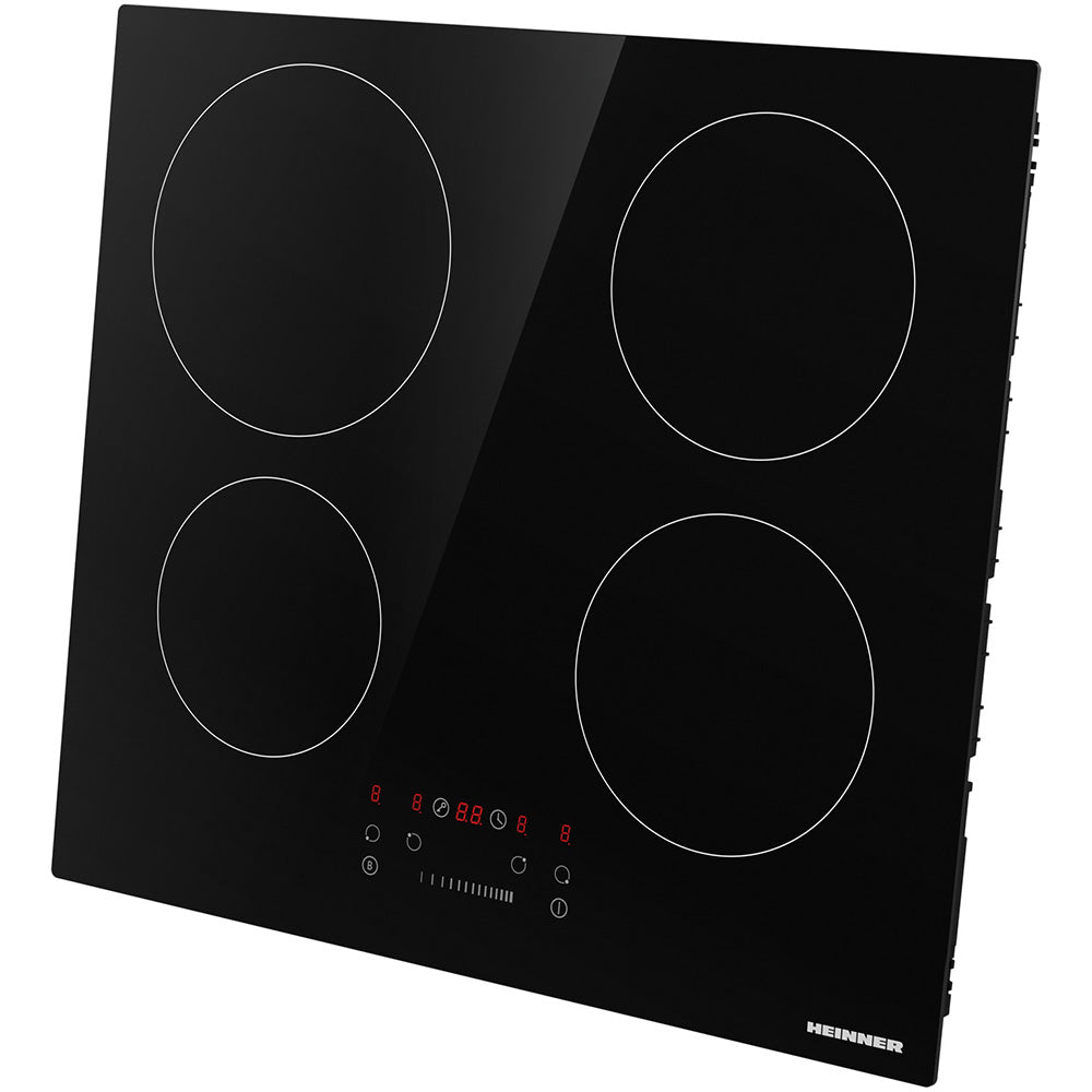 Heinner HBHI-M4ZBSTC Inductiekookplaat – 4 Zones – Slider Touch – Kinderslot
