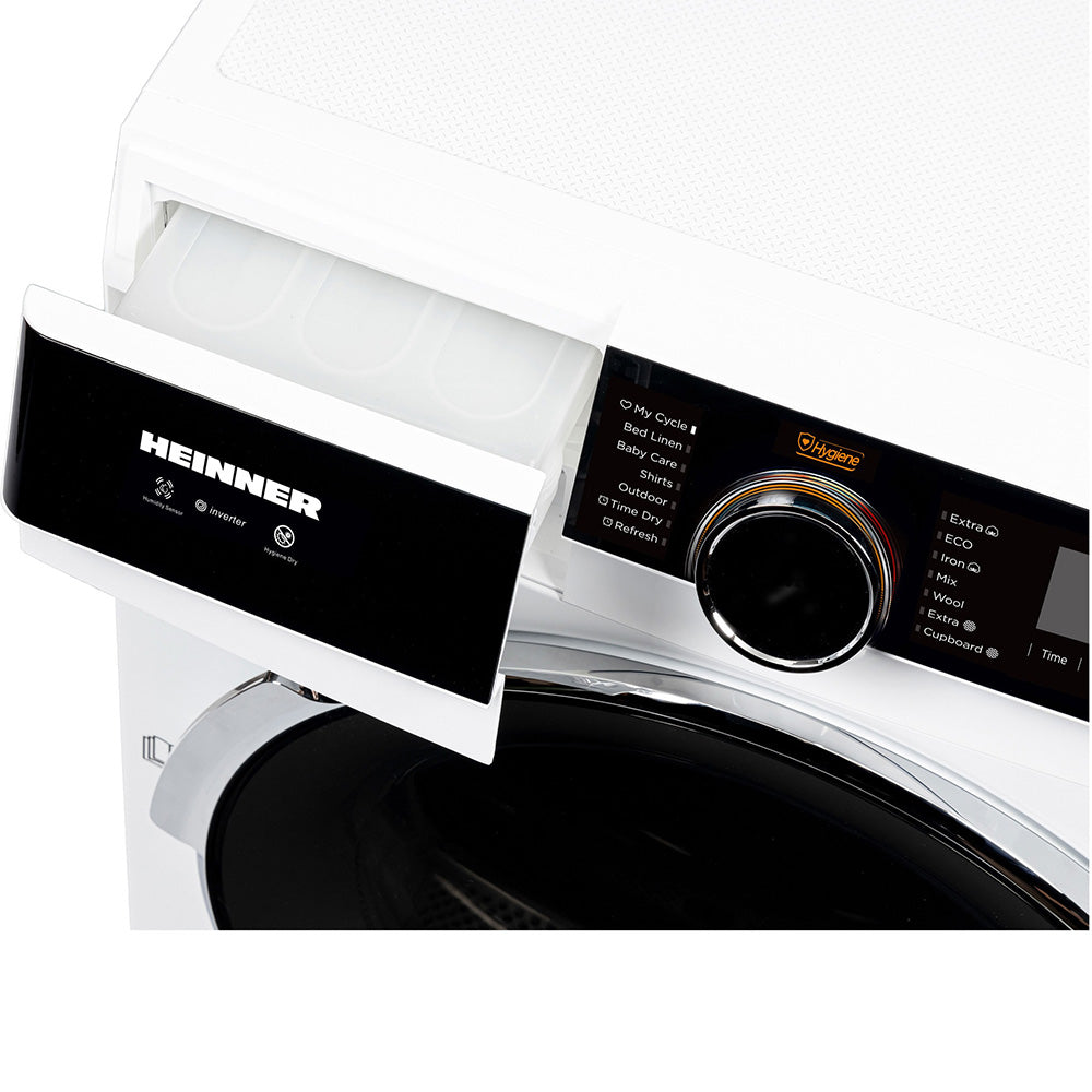 Heinner HHPD-M9K3A++ Warmtepompdroger – 9 kg – Anti-Kreuk