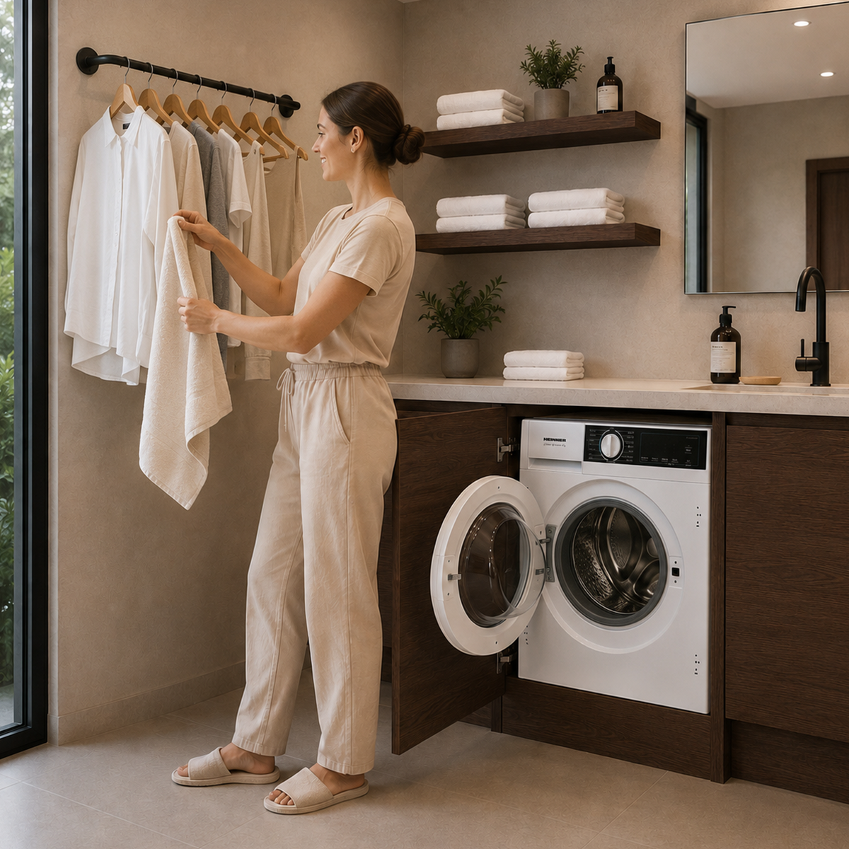 Heinner HWM-BI814IVA+++ Inbouw Wasmachine 8 kg – 1400 RPM
