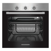 Heinner inbouw oven HBO-S624LTG-IX – 62 liter – hetelucht – grill