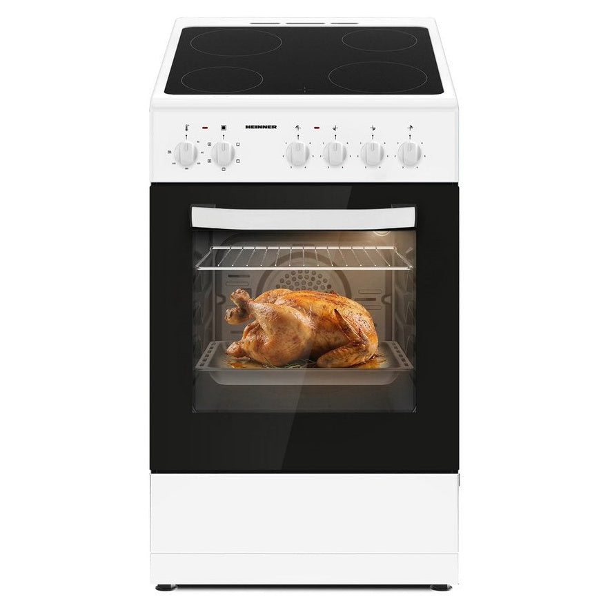 Heinner HFSC-S56E4VWH keramische kookpla