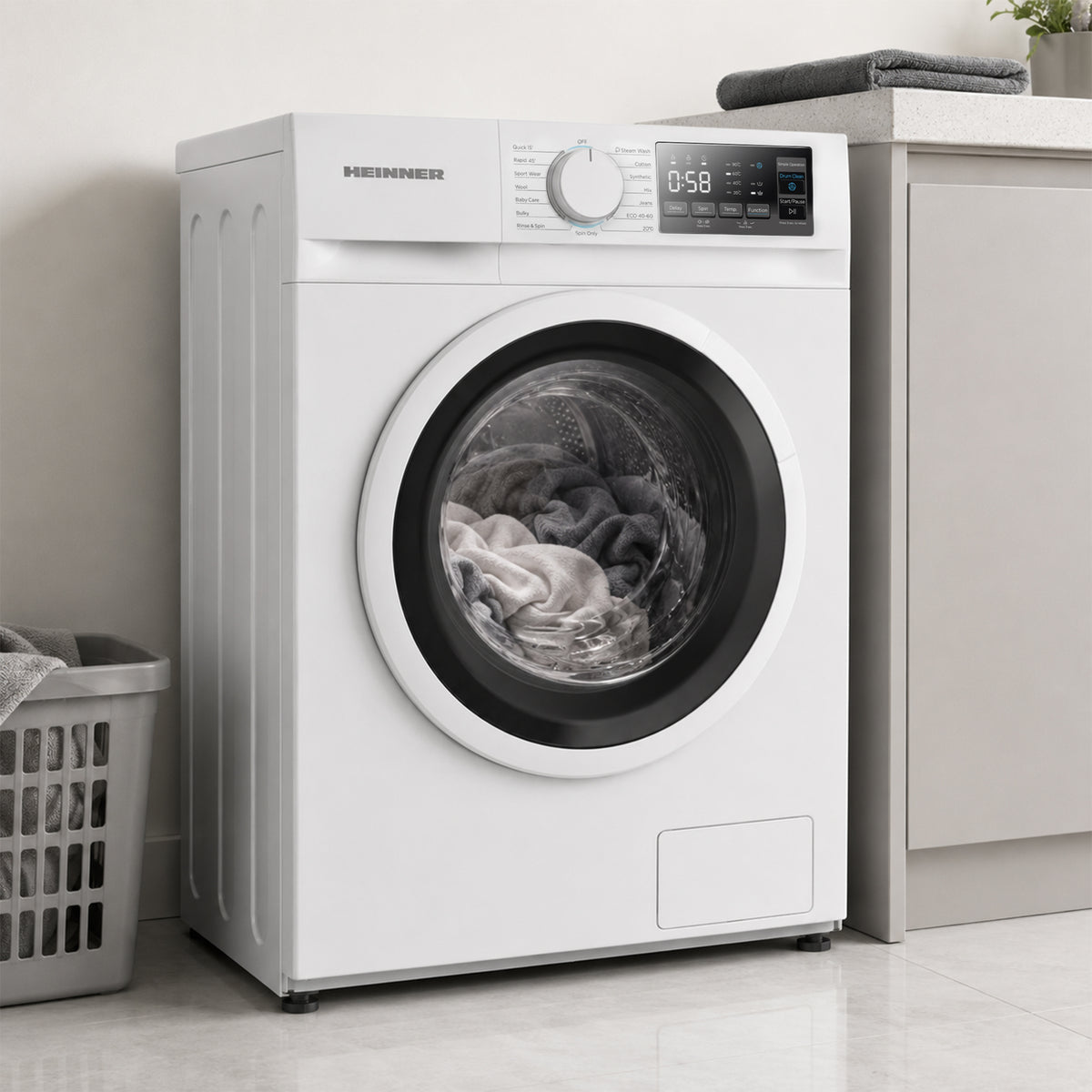 Wasmachine Heinner HWM-M714IVSMNA – Smal – 7 kg – 1400 toeren – Energielabel A