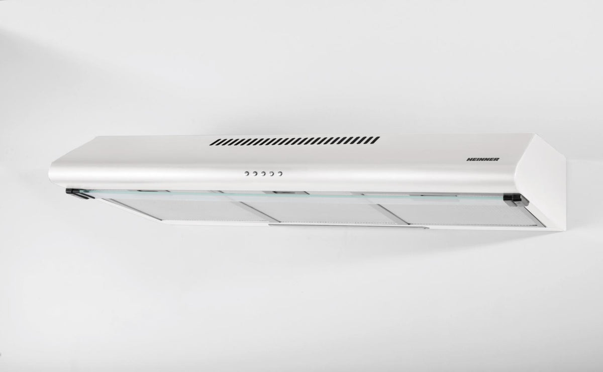 Heinner HCH-490-WH afzuigkap – wandschouw – 90 cm – 3 snelheden – wit