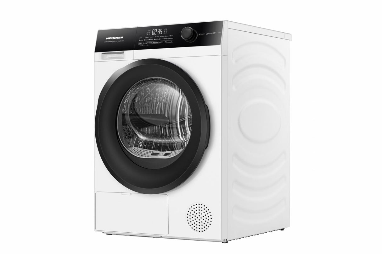 Heinner HHPD-HMK80IVFC warmtepompdroger – 8 kg – energielabel C – wit