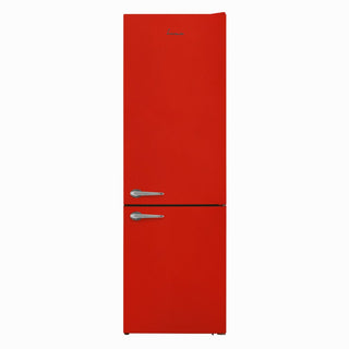 Fram koel-vriescombinatie FC-VRL2681RDE – 268 L – retro design – rood – energielabel E