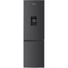 Heinner HCNF-HM291INVDGWDE++ Koel-vriescombinatie Antraciet – 291 L – No Frost met Waterdispenser – Vrijstaand
