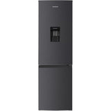 Heinner HCNF-HM291INVDGWDE++ Koel-vriescombinatie Antraciet – 291 L – No Frost met Waterdispenser – Vrijstaand