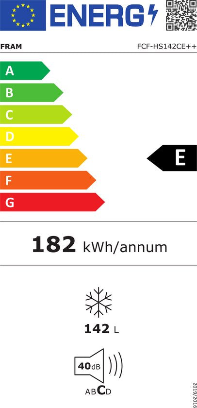 Fram FCF-HS142CE++ Vrieskist – 142 L – LED-Display – Snelfriesfunctie – Omkeerba - afbeelding 2