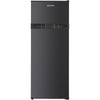 Heinner HF-H2206DGE++ Koel-vriescombinatie 206 L – Instelbare Thermostaat – LED-verlichting – Omkeerbare Deur – Antraciet