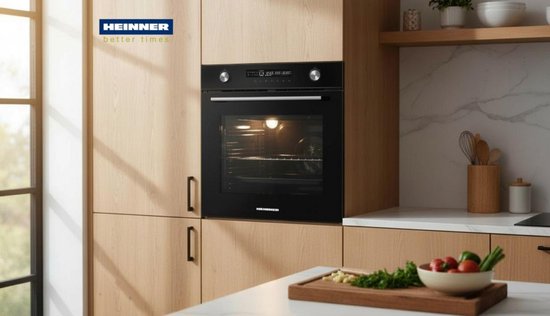 Heinner HBO-M7212GCDRP-GBK Inbouw Oven 60 cm – 72 L – Energieklasse A+ – Grill – - afbeelding 5