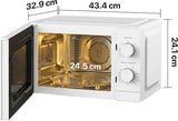 Heinner HMW-MD20IVWH Inverter Solo Magnetron Vrijstaand 19 Liter - 700W met 5 Ve - afbeelding 2
