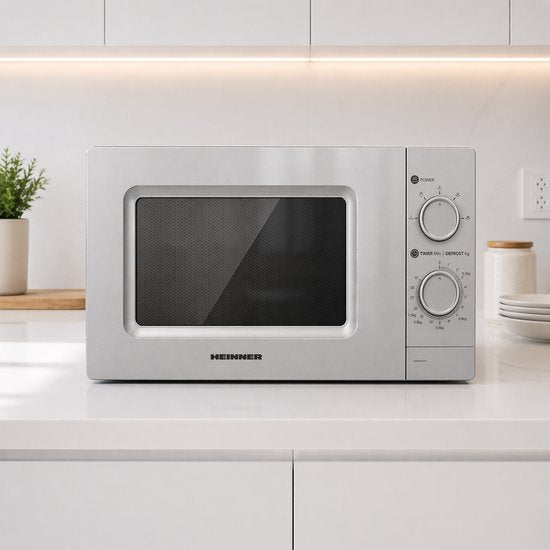 Heinner HMW-MD20MSL Solo Magnetron Vrijstaand 20 Liter - 700W met 5 Vermogenssta - afbeelding 8