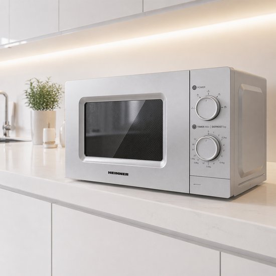 Heinner HMW-MD20MSL Solo Magnetron Vrijstaand 20 Liter - 700W met 5 Vermogenssta - afbeelding 5