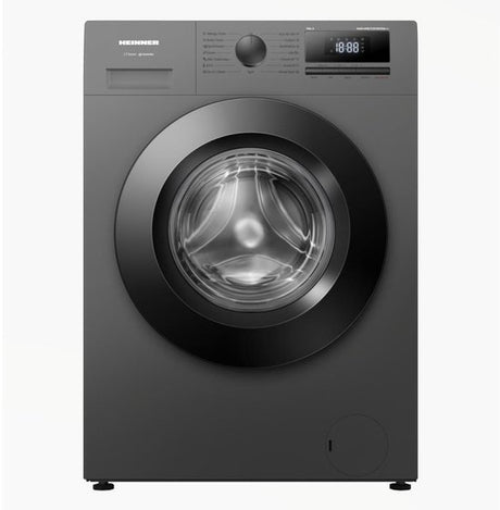 Heinner Washing Machine HWM-HME712IVSMTGA – 7 kg – 1200 rpm – energy class A – titanium grey – product photo