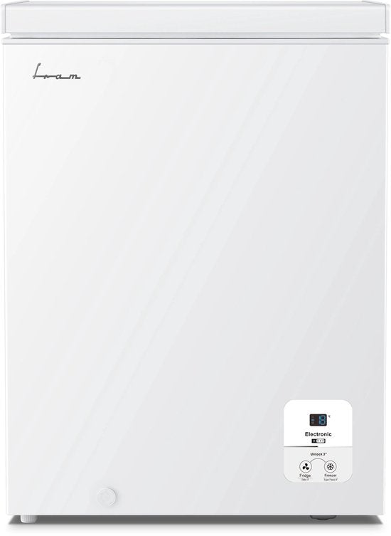 Fram FCF-HS142CE++ Vrieskist – 142 L – LED-Display – Snelfriesfunctie – Omkeerba - afbeelding 1
