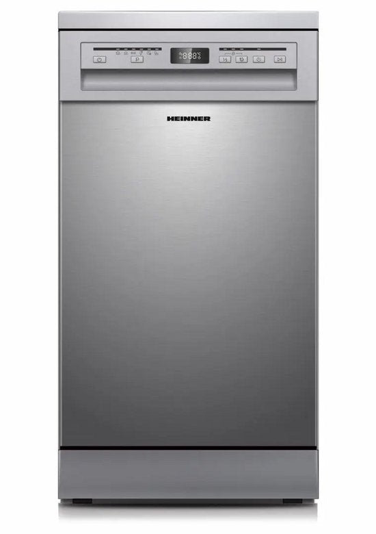 Heinner HDW-FSM45609DXE vrijstaande vaatwasser – RVS