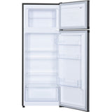 Heinner HF-H2206DGE++ Koel-vriescombinatie 206 L – Instelbare Thermostaat – LED-verlichting – Omkeerbare Deur – Antraciet