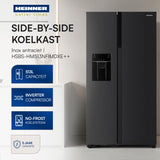Heinner HSBS-HM513NFIMDXE++ Amerikaanse Koelkast 513L – Waterdispenser
