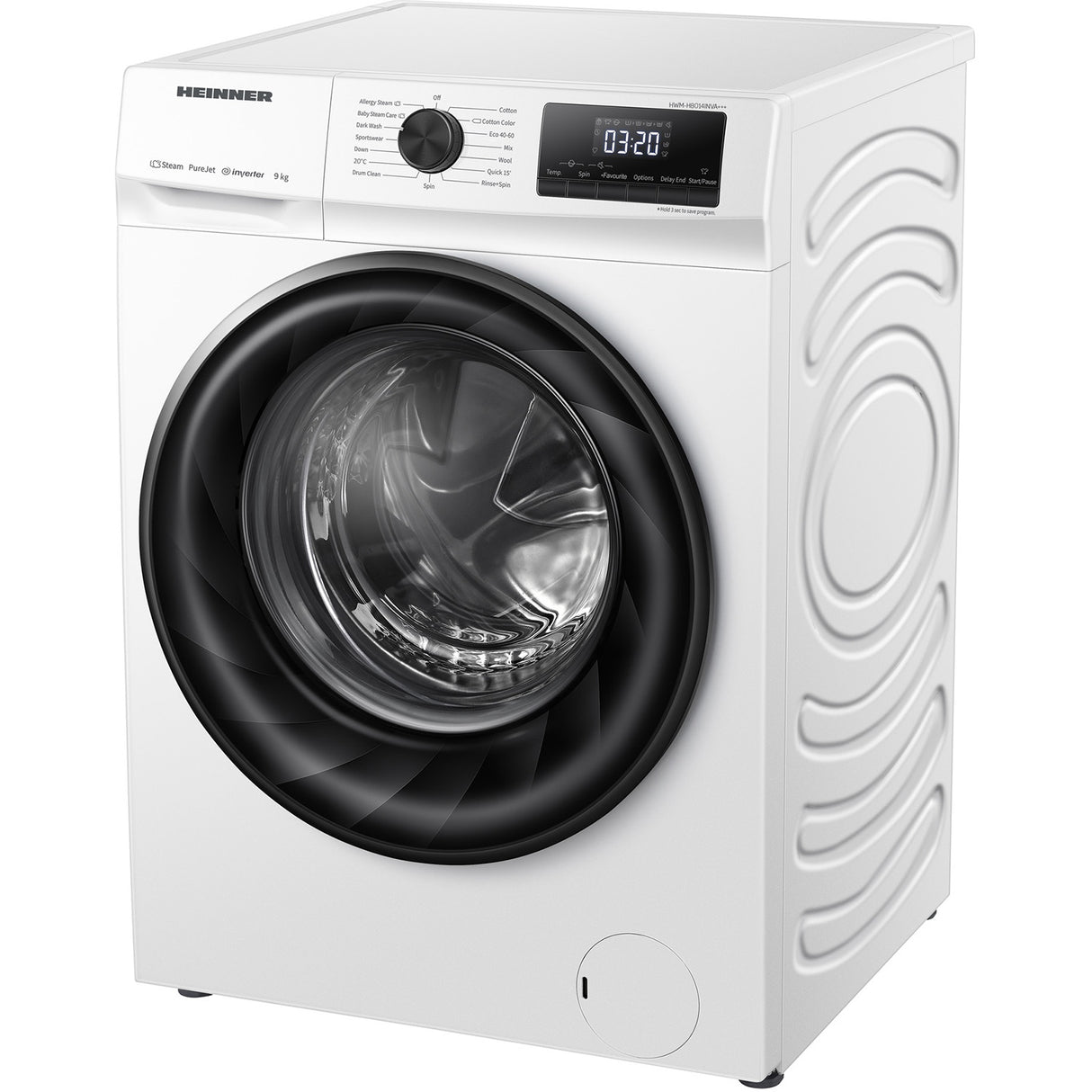 Heinner HWM-H8014INVA+++ Wasmachine 8 kg – 1400 RPM