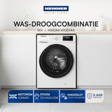 Heinner HWDM-H10614A Was-droogcombinatie 10/6 kg – 1400 RPM – Inverter Motor – Stoomfunctie – Energieklasse A/D