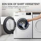 Heinner HWDM-H10614A Was-droogcombinatie 10/6 kg – 1400 RPM – Inverter Motor – Stoomfunctie – Energieklasse A/D