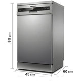 Heinner HDW-FSM45710AXD+++ Vaatwasser – 10 Couverts – AquaStop
