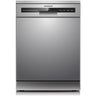 Heinner HDW-FSM60714AXD vrijstaande vaatwasser – 14 couverts – Dual Zone – energielabel D