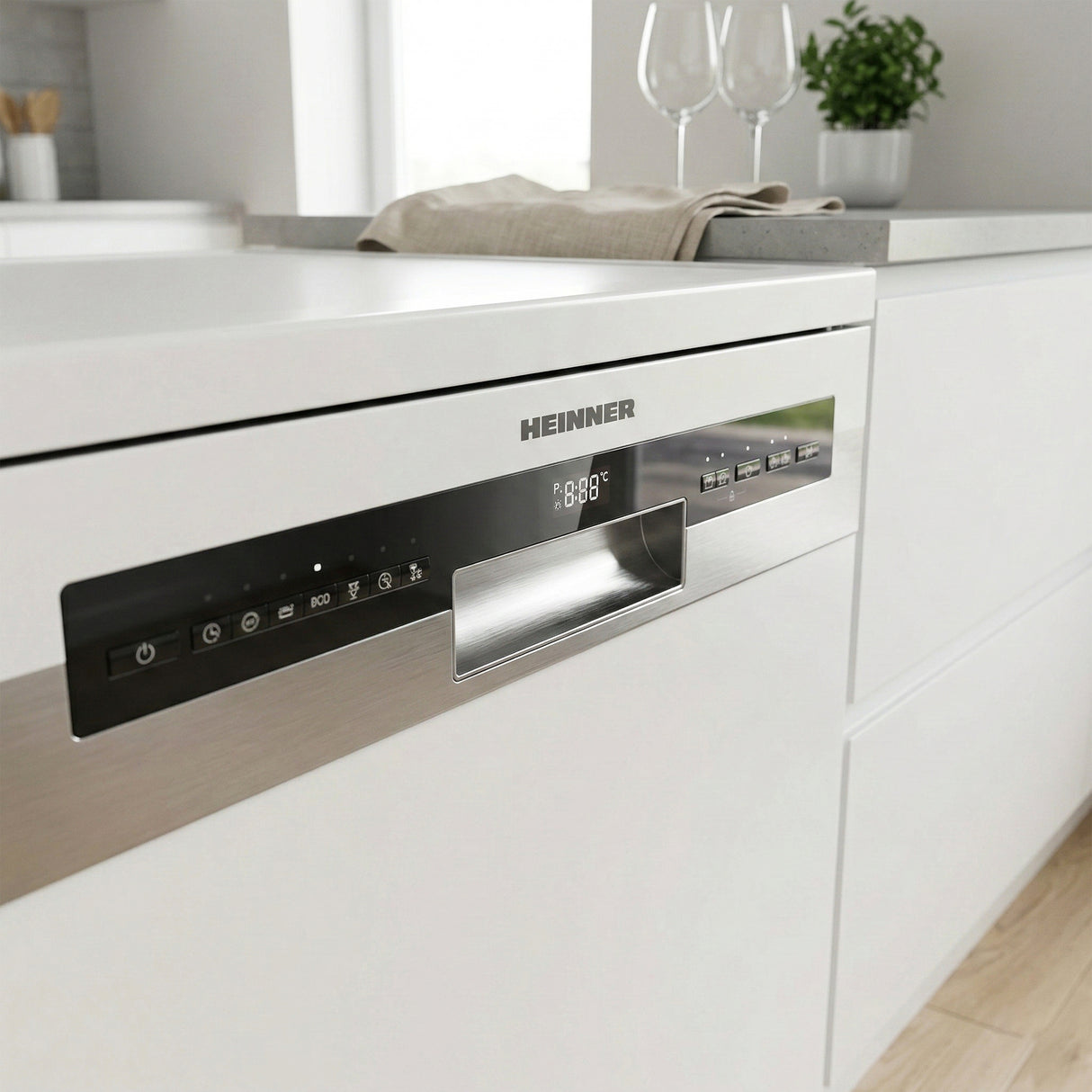 Heinner HDW-FSM60714AWD+++ Vaatwasser – 14 Couverts – AquaStop