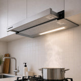Hotte Heinner HTCH-440FS – classe énergétique C – inox