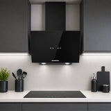 Hotte Heinner HDCH-5960RGBK – 60 cm – 3 vitesses – commande tactile – noir