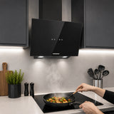 Hotte Heinner HDCH-5960RGBK – 60 cm – 3 vitesses – commande tactile – noir