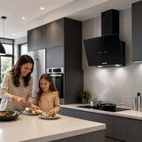 Hotte Heinner HDCH-5960RGBK – 60 cm – 3 vitesses – commande tactile – noir