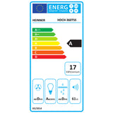 Hotte cheminée murale Heinner HDCH-360TSS – 60 cm – 3 Vitesses