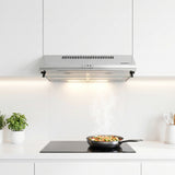 Hotte encastrable Heinner XCH-450S – 60 cm – 3 vitesses