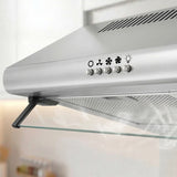 Hotte encastrable Heinner XCH-450S – 60 cm – 3 vitesses