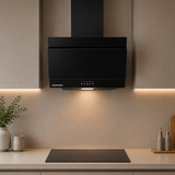 Hotte inclinée Heinner DCH-350RGBK – 60 cm – 3 vitesses – noir