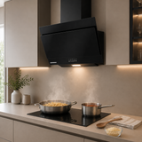 Hotte inclinée Heinner DCH-350RGBK – 60 cm – 3 vitesses – noir