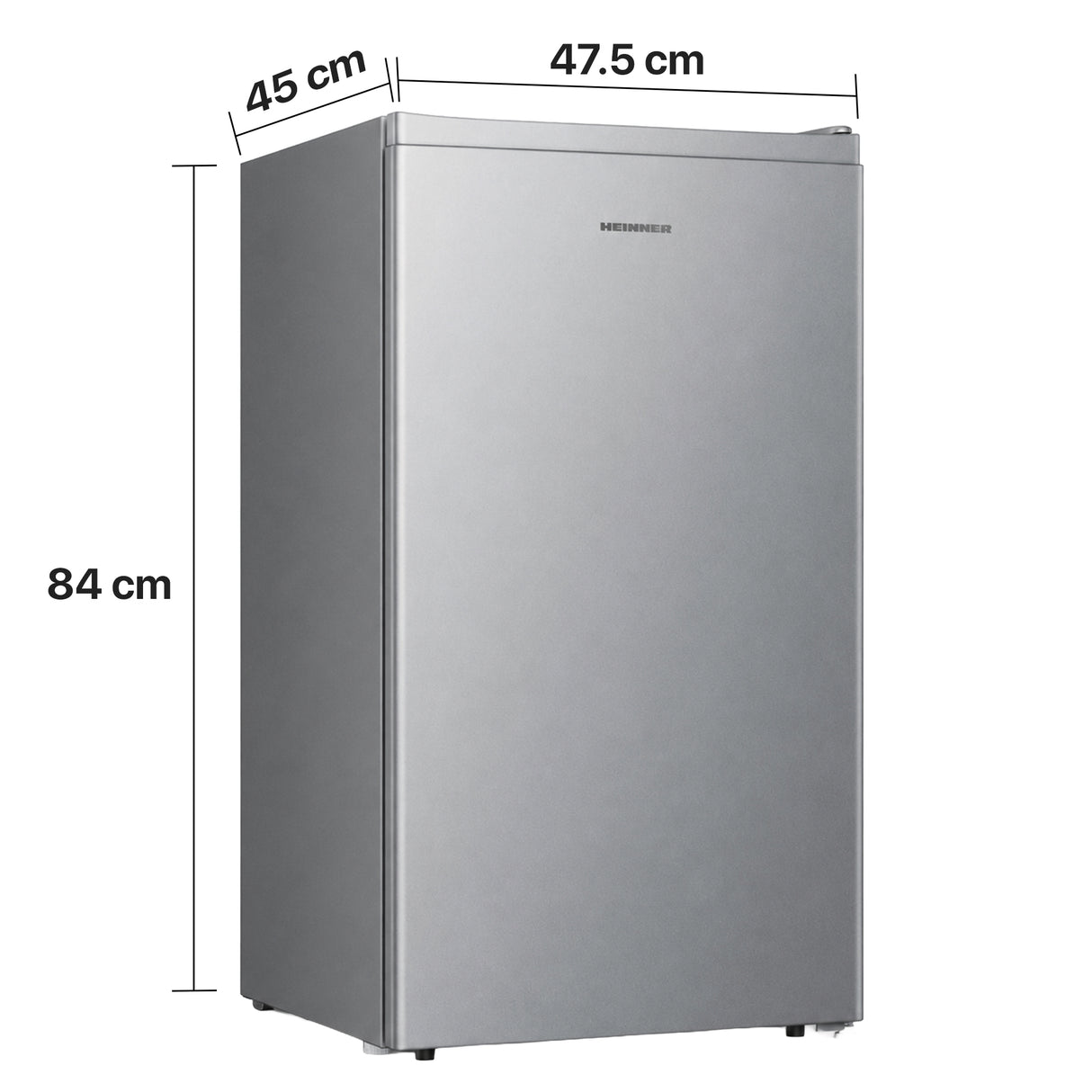 Heinner HF-HS94SE Tafelmodel Koelkast 94 L – LED-verlichting