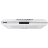 Hotte encastrable Heinner CH-MD200WH – 60 cm – 2 vitesses – blanc