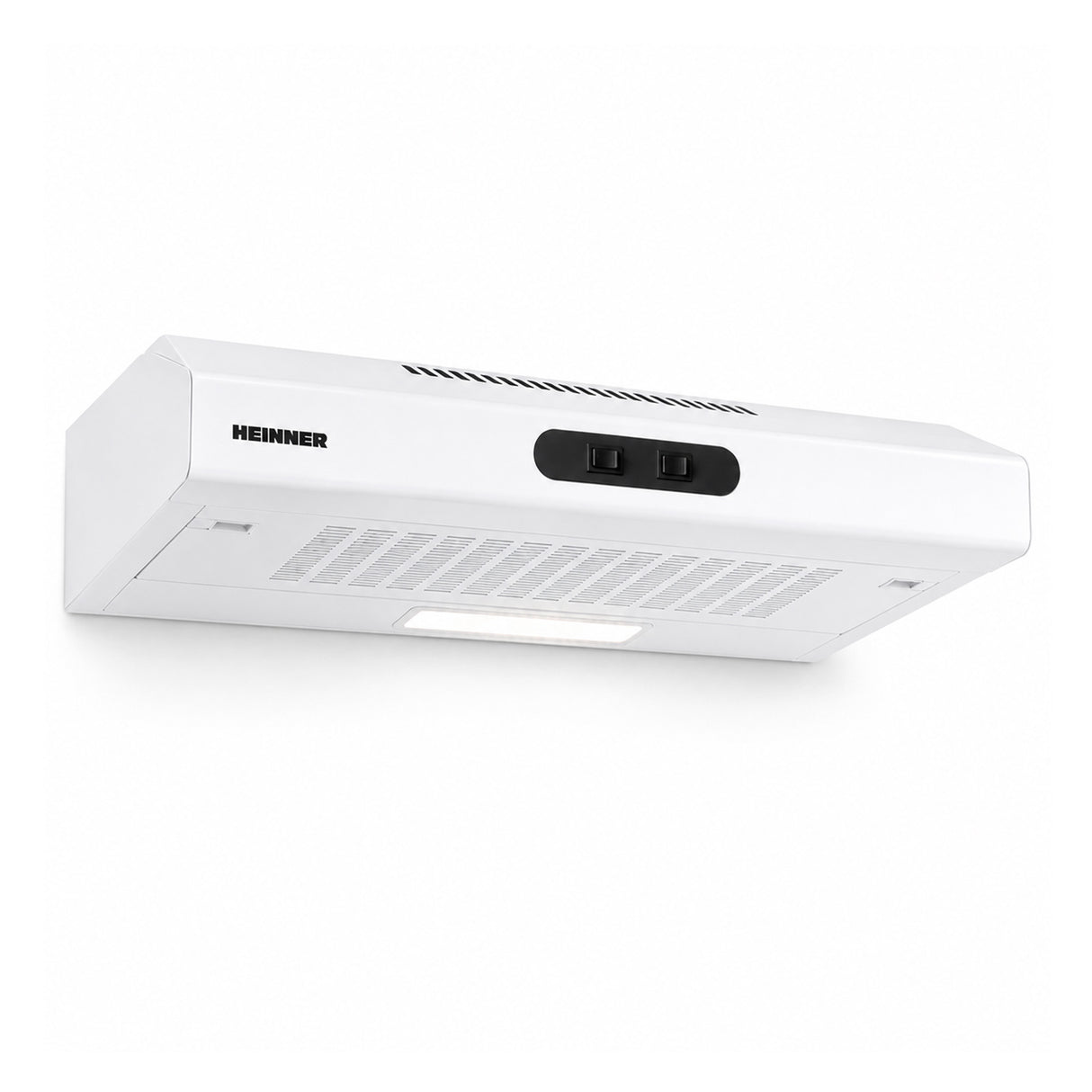 Hotte encastrable Heinner CH-MD200WH – 60 cm – 2 vitesses – blanc