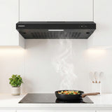 Heinner CH-MD190BK Onderbouw Afzuigkap 60 cm – 2 Snelheden