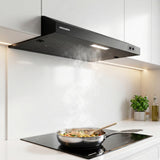Heinner CH-MD190BK Onderbouw Afzuigkap 60 cm – 2 Snelheden